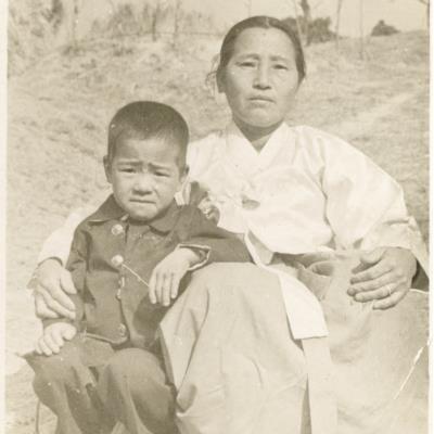 1955년 어머니와 나