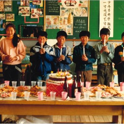 1987년 2월 서후국민학교 졸업기념 파티