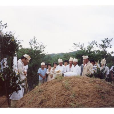 1990년 6월 와룡 아버지의 장례 과정