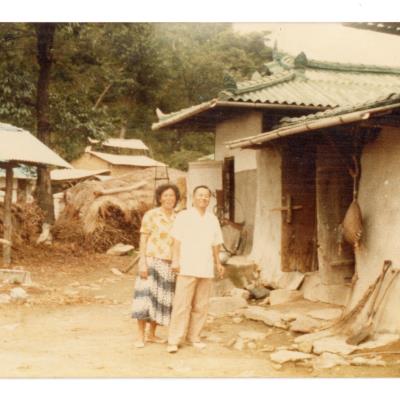 1979년 북후면 신전리 집에서 가족사진