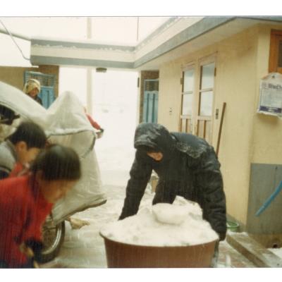 1980년대 용상 우리집의 겨울