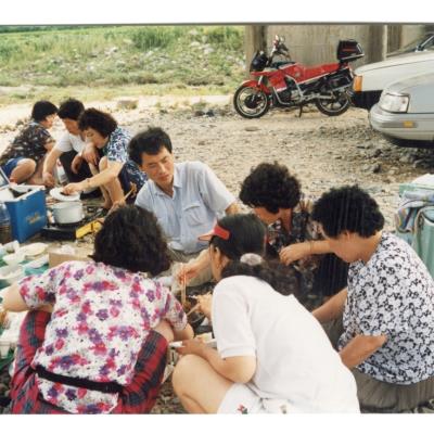 1980년대 안동 낙동강변 아유회