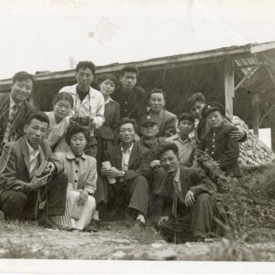 1959년 안동제일교회 청년회원들