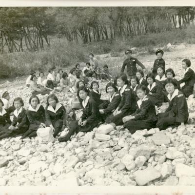 1970년경 길안중학교 소풍