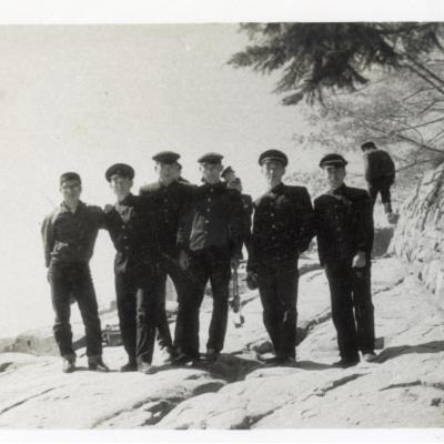 1961년 안동고등학교 주왕산 견학