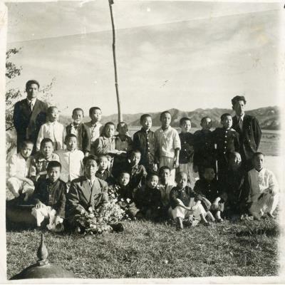 1953년 풍산초등학교 소풍