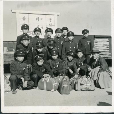 1957년경 안동중학교 소풍