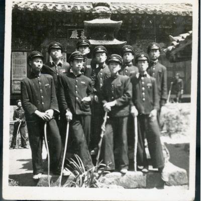 1957년 안동중학교 봉정사 소풍