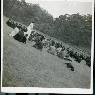 1957년 안동중학교 영월 소풍
