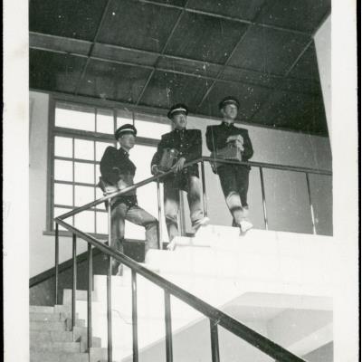 1960년 안동고등학교 계단