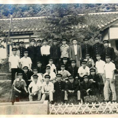 1959년 안동고등학교 단체사진