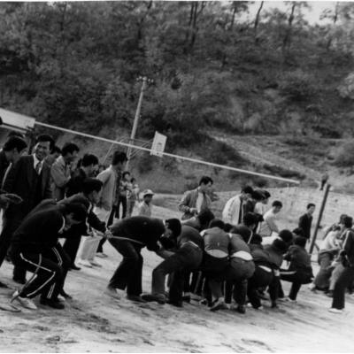 상지전문학교 교내체육대회 1971년