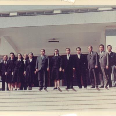 가톨릭 상지대학교 민관식 문교장관 내교 1972년