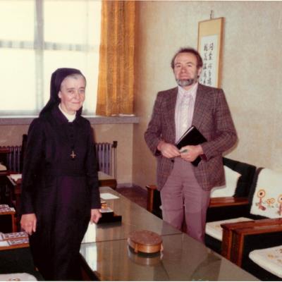 가톨릭 상지대학교 독일 마제리오 장학재단 한국담당자 내교 1978년