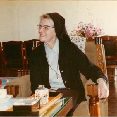 가톨릭 상지대학교 그리스도의교육수녀회 본원 부총장 수녀 룩셈부르크 관구장 크리스티앙 수녀 내교 1978년