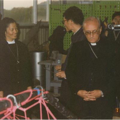 가톨릭 상지대학교 교황대사 방문 2000년