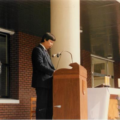 가톨릭 상지대학교 복지관 축성식 1991년