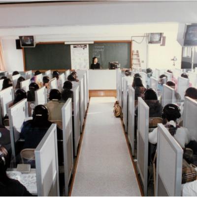 가톨릭 상지대학교 어학실 1989년