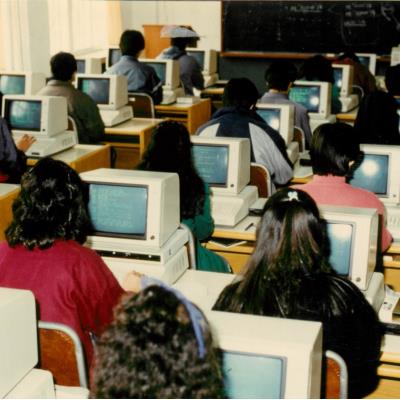 가톨릭 상지대학교 전산정보처리과 수업 1989년