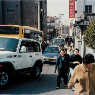 가톨릭 상지대학교 등교길(마리스타 학생회관 - 정문) 1990년대