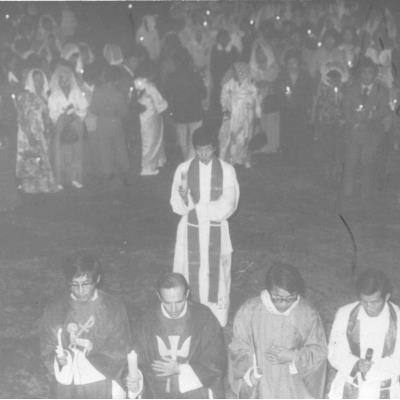천주교 안동교구 안동교구 사제단 긴급조치 해제 요구 기도회 1977년