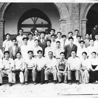 1955년 대구신학대학교 학생들