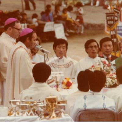 안동교구 설립 10주년 신앙대회 1979