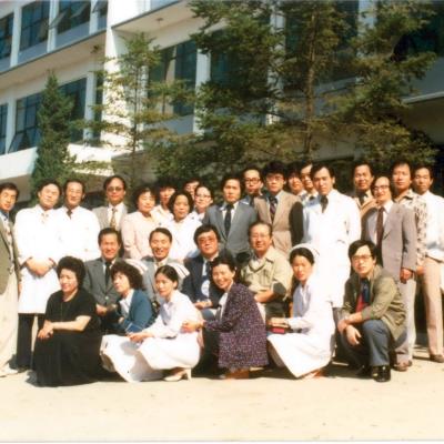 성소병원 1981년 5월 직원단체