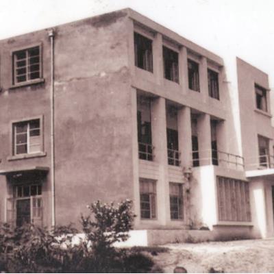 성소병원 1964년 병원모습(우측 증축 전)