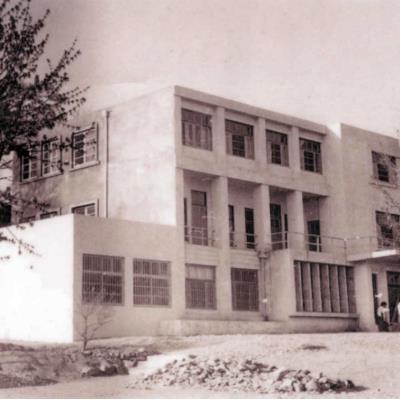 성소병원 1966년 병원(좌측 1층을 증축한 모습)