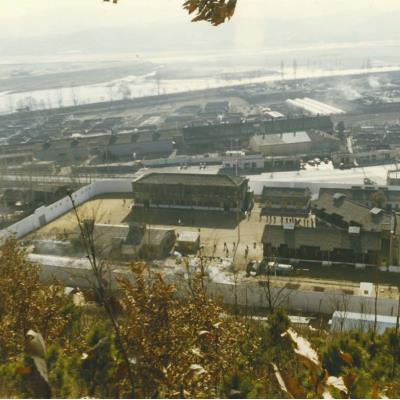 1978년 12월경 안동교도소 동쪽 전경