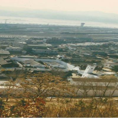 1978년 12월경 안동교도소 서쪽 전경