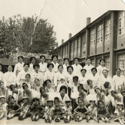 1967년 안동초등학교 학예무용발표회(1)