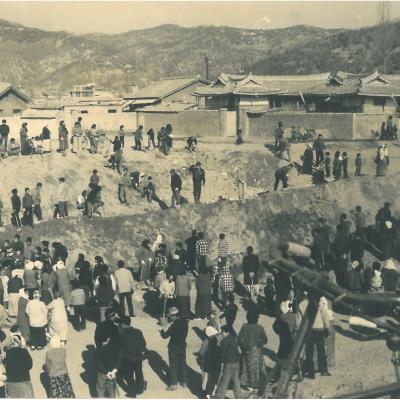 1974년 용상동 새마을운동 참여 전경