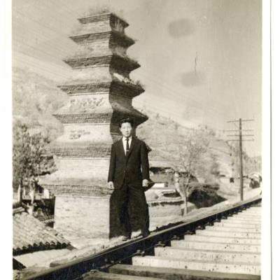 1961~63년경 법흥사지 7층전탑