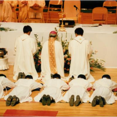 1996년 안동교구청 사제부제서품식