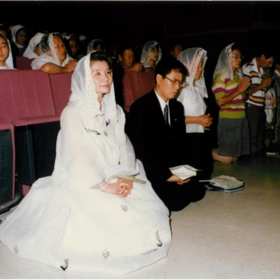 1996년 안동교구청 사제부제서품식