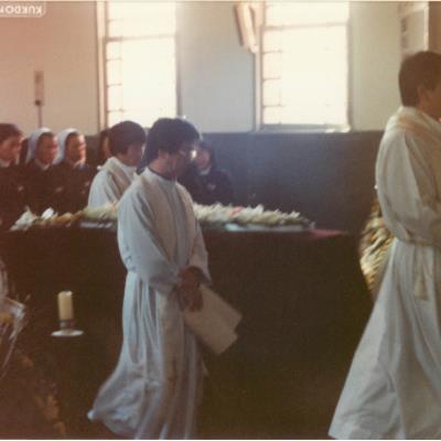 가톨릭 상지대학교 노신혜 수녀 장례식 1988년