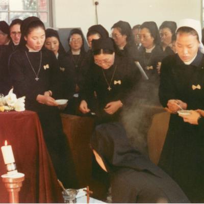 가톨릭 상지대학교 노신혜 수녀 장례식 1988년