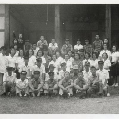 1974년 영천이씨 화수회 안동연합 고등학생들