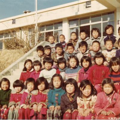 1980년대 도산국민학교 반아이들