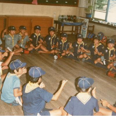 1983~4년경 서후초등학교 보이스카우트
