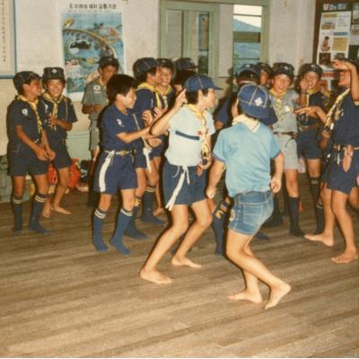 1983~84년경 서후국민학교 보이스카웃단