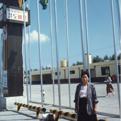 1988년 안동역 광장에서
