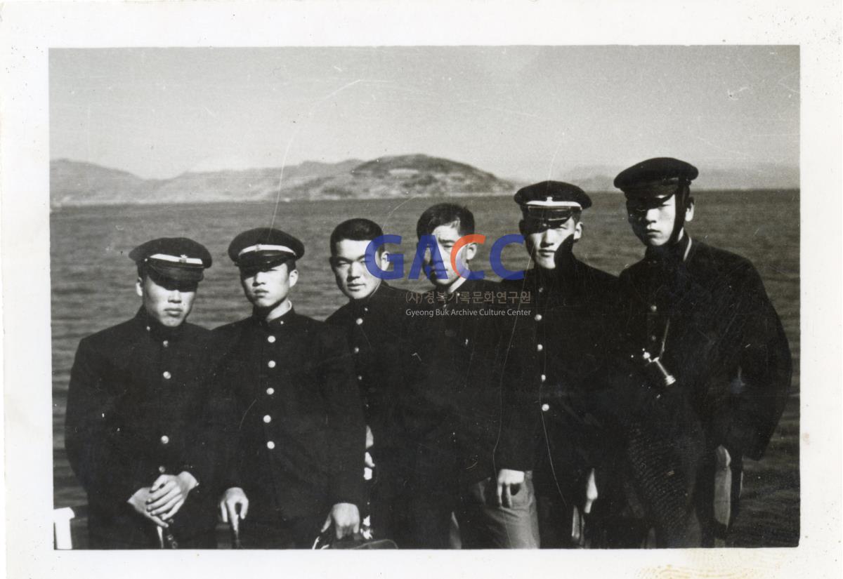 1961년 안동고등학교 진주 수학여행 작은그림