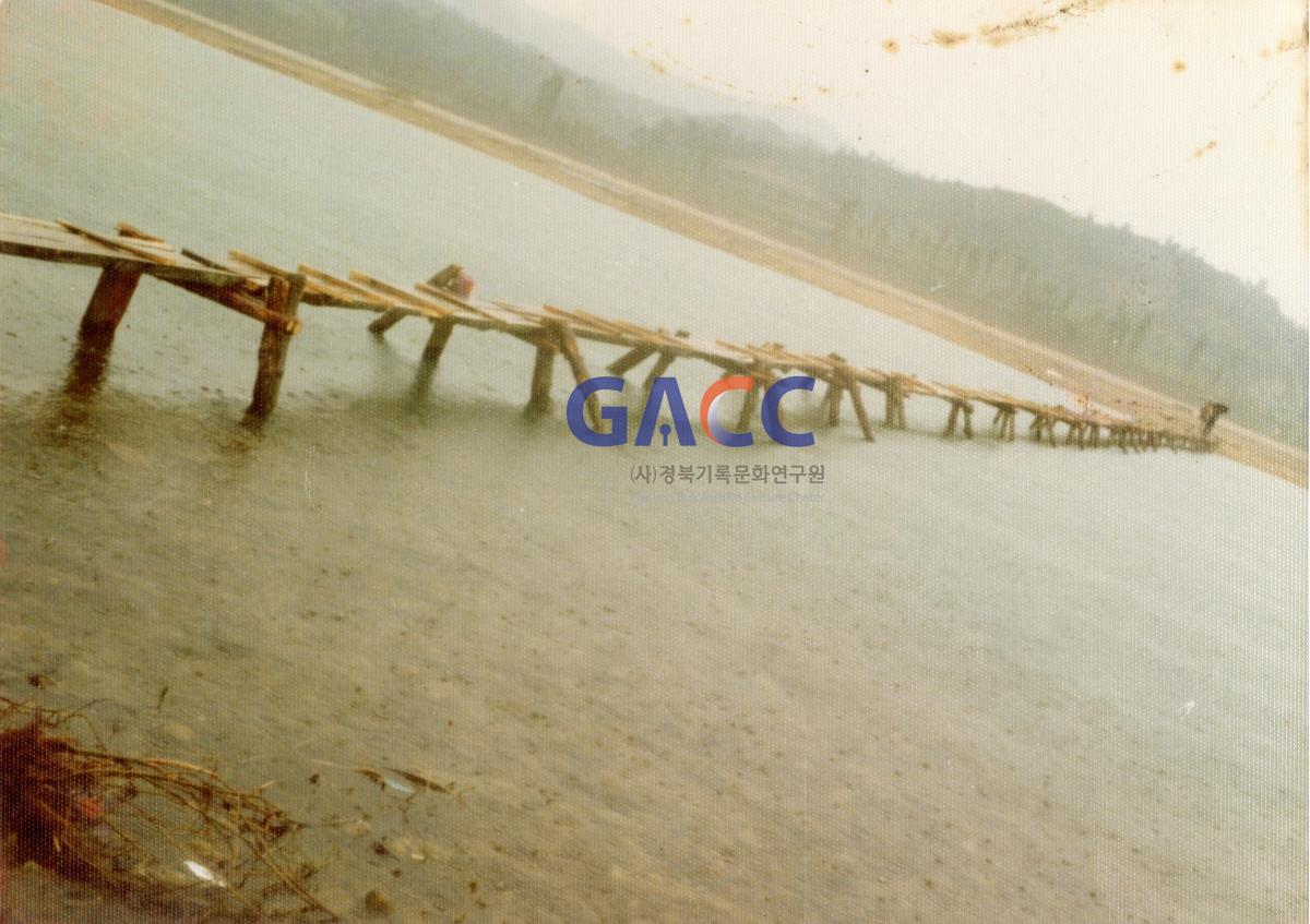 1979년경 용상↔강남동 섶다리 작은그림