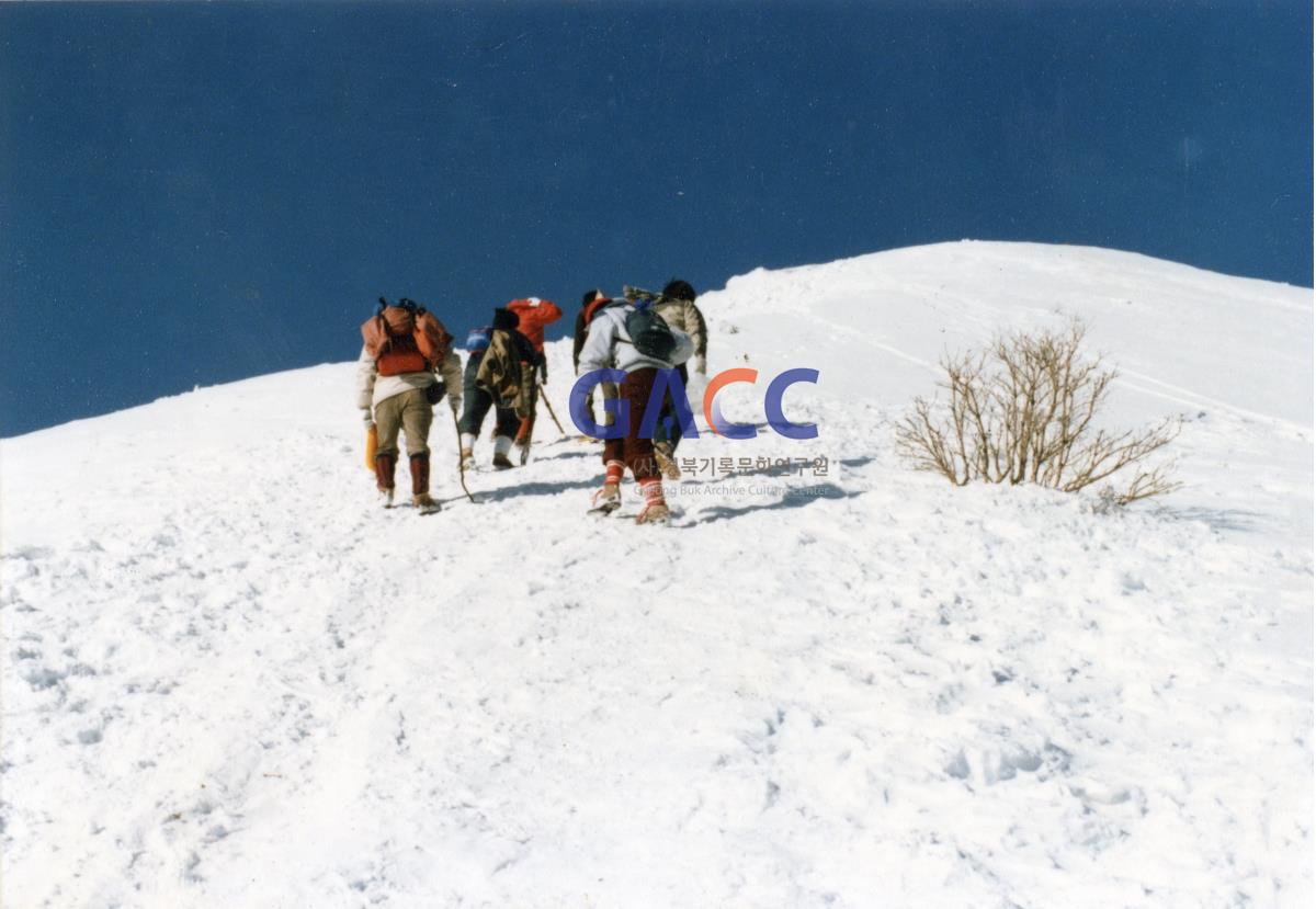 1984년 소백산 비로봉 작은그림