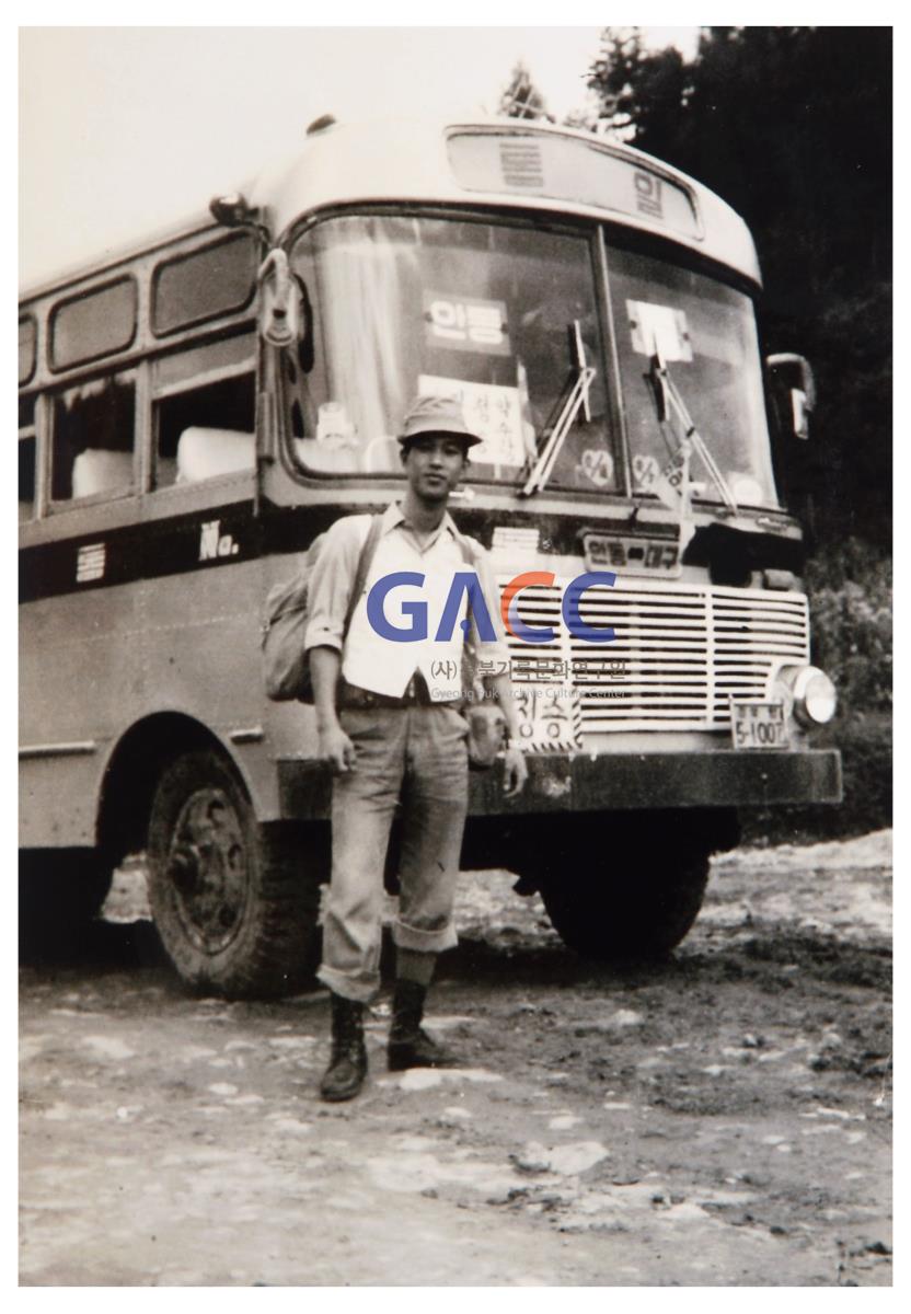 1968년경 대구발 안동행 통일여객 버스 작은그림