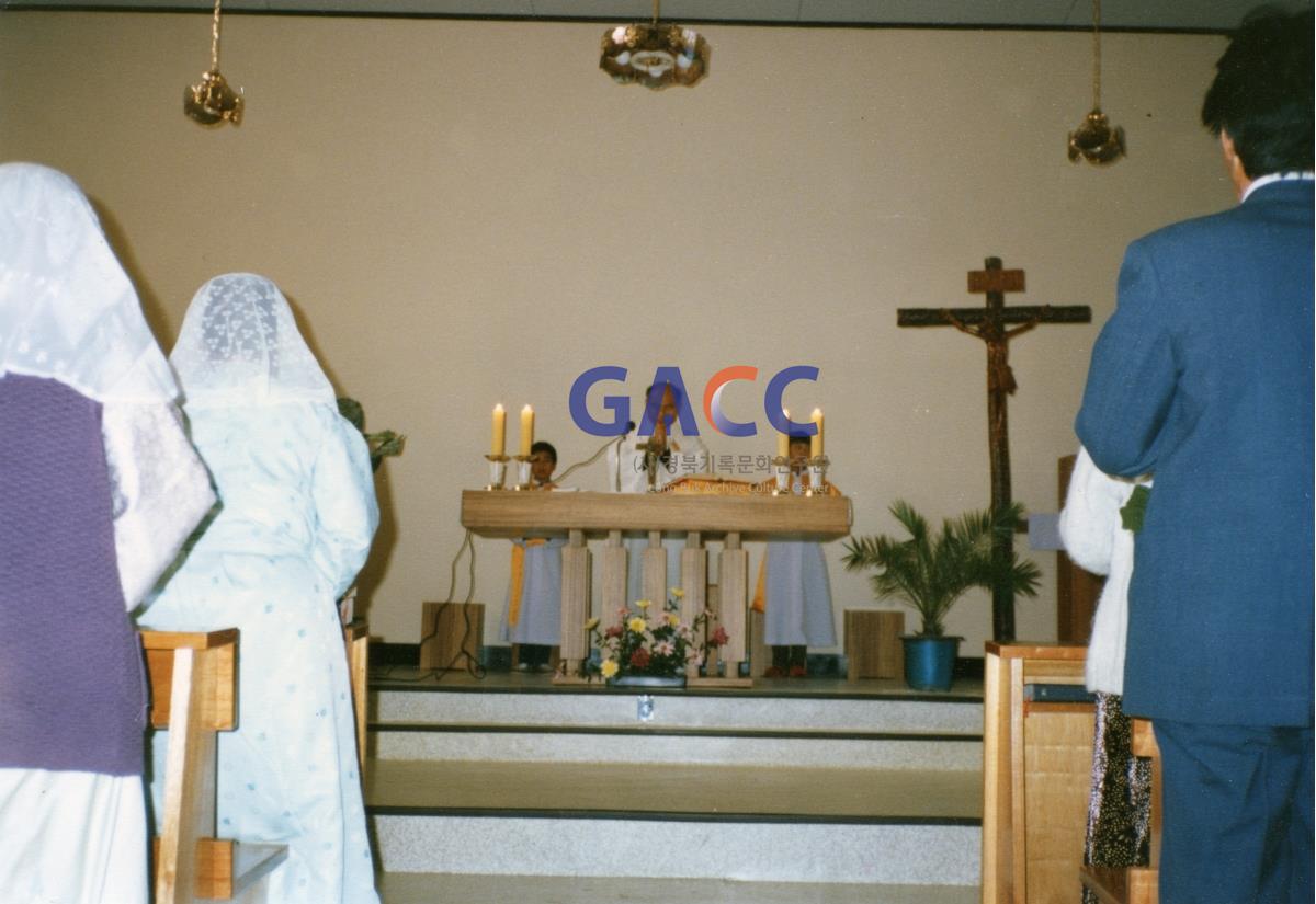 1985년 11월24일 추수감사제 및 농민대회(다인천주교회) 작은그림