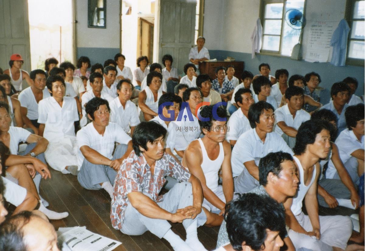 1985년 8월1일~2일 간부연수회(도양천주교회) 작은그림